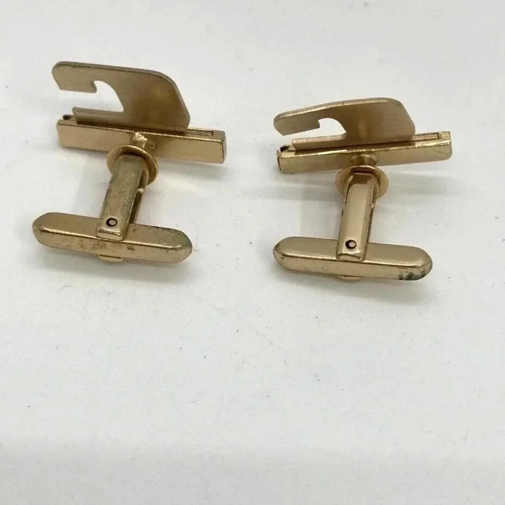 Vintage Initial C Cufflinks Pair Mens‎ Shirt Cuff Links Retro Gift